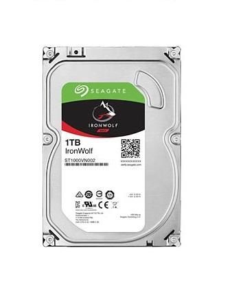 Хард диск SEAGATE IronWolf NAS, 1TB, 64MB, 5900 rpm, SATA 6.0Gb/s, ST1000VN002