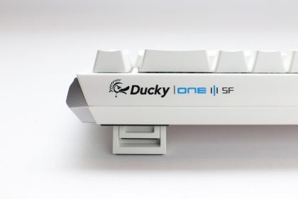 Mechanical Keyboard Ducky One 3 Pure White SF 65%, Hotswap Cherry MX Clear, RGB, PBT Keycaps
