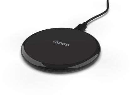 Wireless Charger for Smartphones RAPOO XC105, Qi, 5W/7.5W/10W, Black