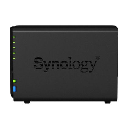 Мрежов сторидж Synology DS220+, за 2 диска, до 32TB, 2GHz, 2GB, Гигабит, USB3.0