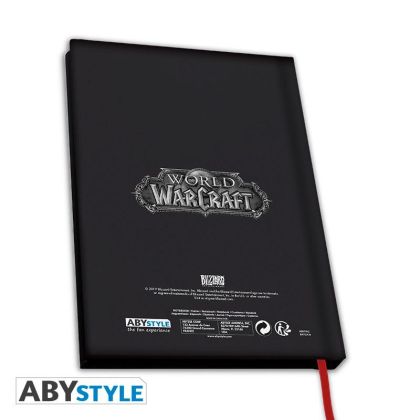 Тефтер ABYSTYLE WORLD OF WARCRAFT Horde A5, 180 страници
