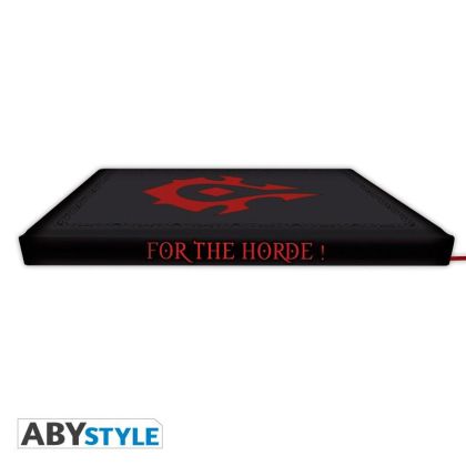 ABYSTYLE WORLD OF WARCRAFT Notebook Horde A5