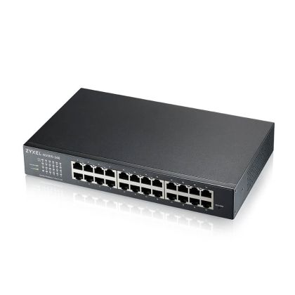 Switch 24-port ZyXEL GS1915-24E, Gigabit, managed, standalone or Nebula management, rack mount