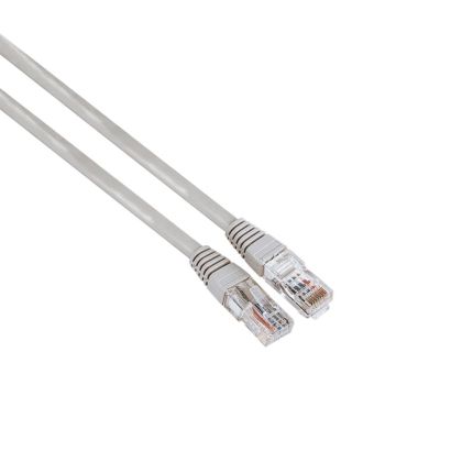 Network Cable HAMA CAT 5e, UTP, RJ-45 - RJ-45, 3 m, Standard, Grey