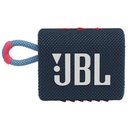 Wireless speaker JBL GO 3 Blue/Pink