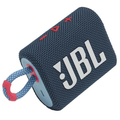Wireless speaker JBL GO 3 Blue/Pink