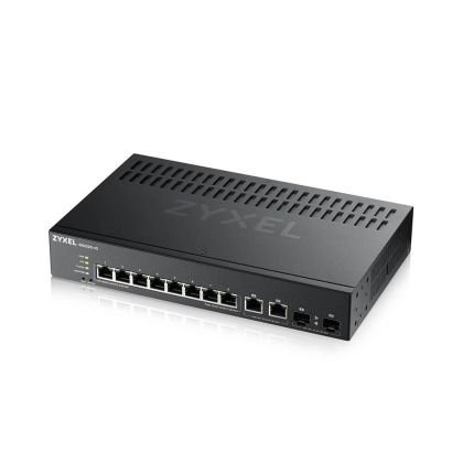 Switch ZYXEL GS2220-10, 10 Ports Managed L2, 8x Gigabit + 2x Gigabit combo (RJ45/SFP)