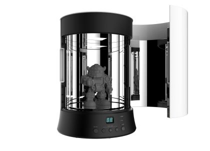 Камера с UV лампа XYZ Printing EeezCure 180 MR, за до обработка на 3D отпечатъци, Бяла