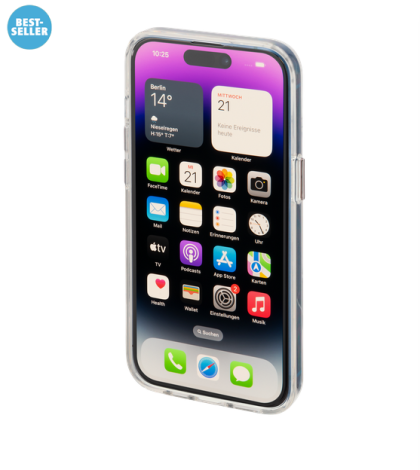Калъф Hama "MagCase Safety" за Apple iPhone 14 Pro Max, прозрачен