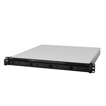 Мрежов сторидж Synology Rackmount RS820+, За 4 диска, до 64TB, RAM 2GB, Гигабит, USB3.0