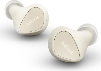 Bluetooth Headset Jabra Elite 4 Light beige