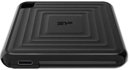 Външен SSD Silicon Power PC60, 512GB, USB 3.2 Gen2 Type-C, Черен