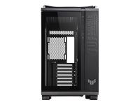 ASUS TUF Gaming GT502 Gaming Case ATX Panoramic View Tempered Glass Front and Side Panel Tool-Free Side Panels