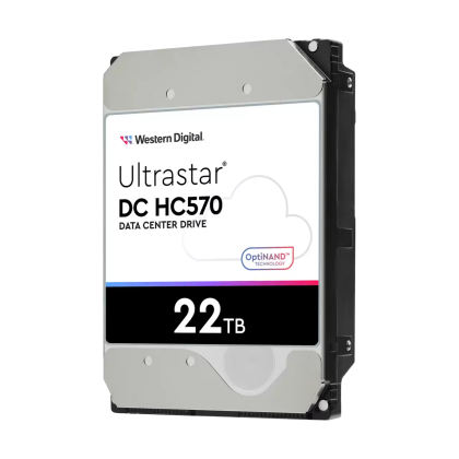 WD Ultrastar DC HC570, 22TB, 7200RPM, SATA 6GB/s - WUH722222ALE6L4