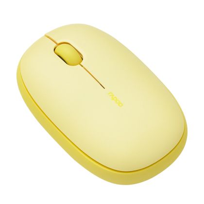 Wireless optical Mouse RAPOO M660, Multi-mode, Yellow