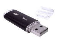 SILICON POWER memory USB Ultima U02 16GB USB 2.0 Black