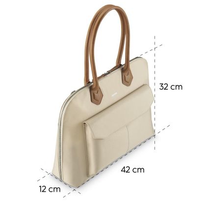 Hama "Fabulous" Laptop Bag, from 40 - 41 cm (15.6"- 16.2"), Beige