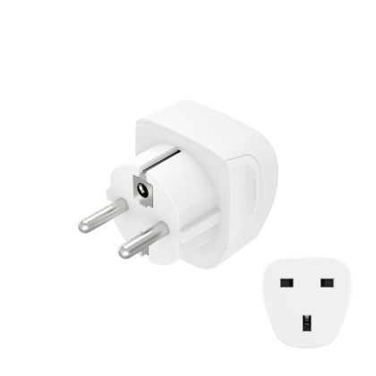 Hama Travel Adapter Type G, 3-Pin, for Devices from the UK and Commonwealth