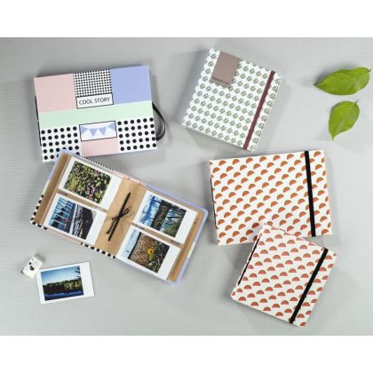 Hama "Cool Story" Slip-In Album, for 56 Instant Photos up to max. 5.4 x 8.6 cm
