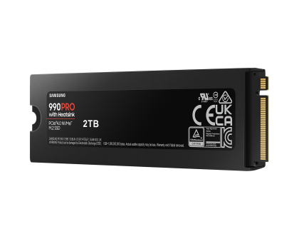 SSD SAMSUNG 990 PRO with Heatsink 2TB, MZ-V9P2T0CW