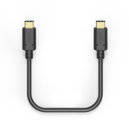Hama Charging Cable, USB-C - USB-C, 1.5 m, black