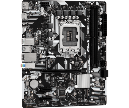 Motherboard ASRock B760M-H/M.2, LGA1700, DDR5, mATX