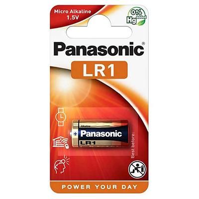 PANASONIC  Alkaline battery LR1 /1 pc. pack / 1.5V