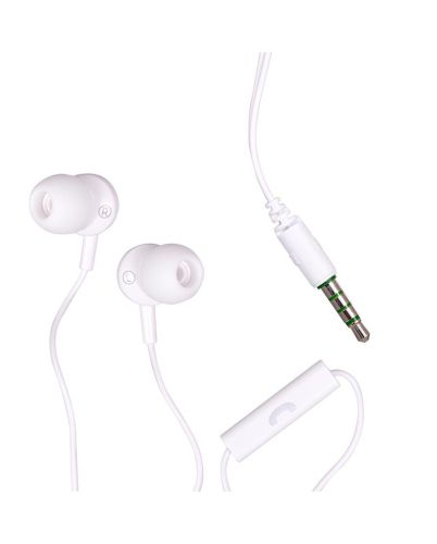 Earphones with microphone MAXELL color BUDS EB-875, In-Ear, white