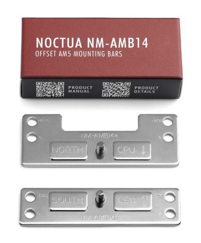 Комплект за монитиране на охладител Noctua NM-AMB14 за сокет AM4/AM5 за охладители NH-D12L, NH-L12S