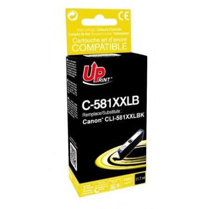 Ink cartridge UPRINT CLI-581 XXL, CANON PIXMA TS9150/TS6151/TS8152/TS6150, Black