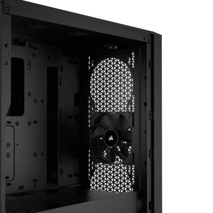 Case Corsair 3000D Airflow Mid Tower, Tempered Glass, Black