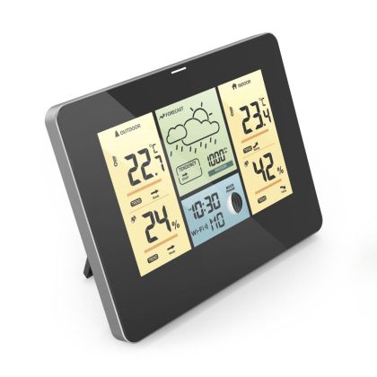 Hama WLAN Weather Station with App, Outdoor Sensor, Thermometer/Hygrometer/Baro.