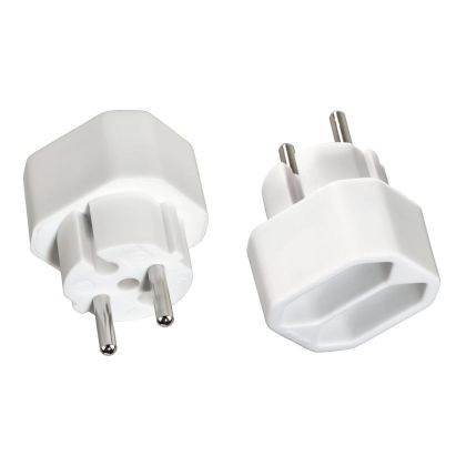 2-way Multi-Plug, white, 2 pcs.  HAMA-47631