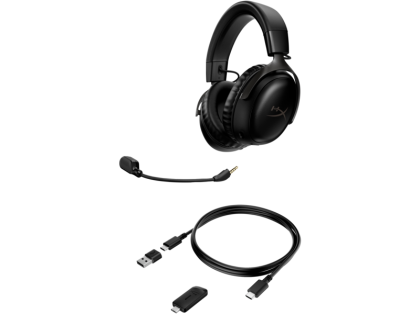 Gaming Wireless Headphones HyperX, Cloud III Black