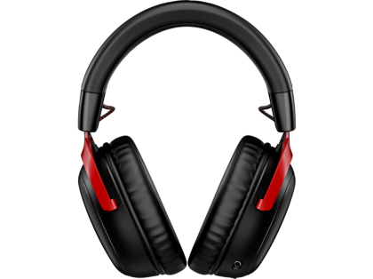 Геймърски слушалки HyperX, Cloud III, Безжични, Микрофон, Черно/Червено