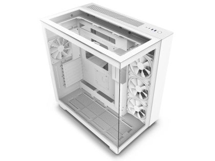 Case NZXT H9 Elite Matte White - Middle Tower
