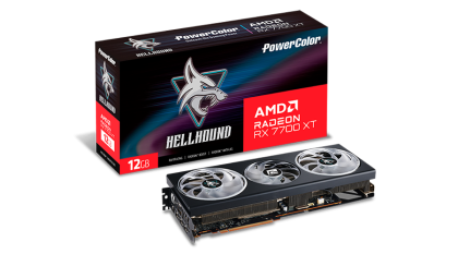 Graphic card POWERCOLOR AMD RADEON RX 7700 XT Hellhound 12GB GDDR6