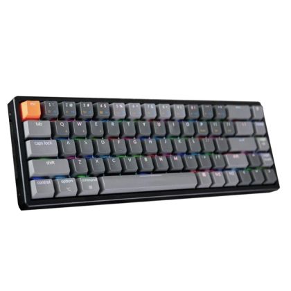 Mechanical Keyboard Keychron K6 Aluminum 65% Gateron Brown Switch RGB LED Gateron Brown Switch ABS
