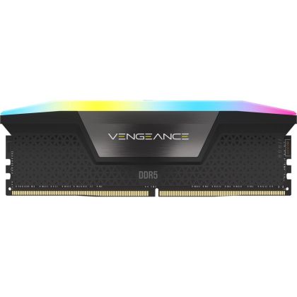 Memory Corsair Vengeance Black RGB 32GB(2x16GB) DDR5 PC5-48000 6000MHz CL46 CMH32GX5M2E6000C36