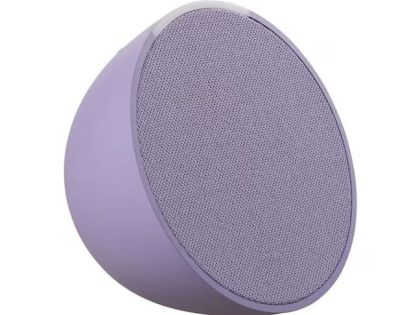 Amazon Echo Pop Full sound compact smart speaker with Alexa, Lavender