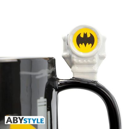 Чаша DC COMICS - 3D Handle Bat-Signal & Batman, 460 ml