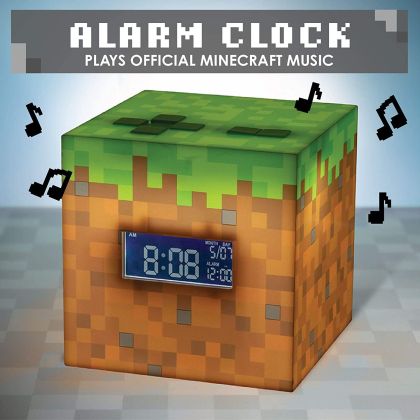Часовник/будилник Paladone Minecraft Alarm Clock