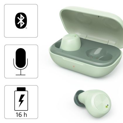Блутут слушалки Hama "Spirit Chop", Bluetooth,True Wireless, зелени