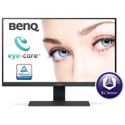 Monitor BenQ GW2480E, IPS, 23.8 inch, Wide, Full HD, D-sub, HDMI, DisplayPort, Black