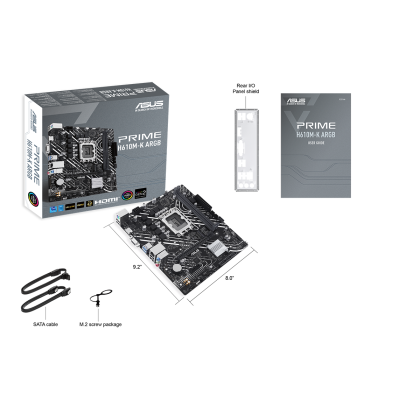 Motherboard ASUS PRIME H610M-K ARGB D5, LGA 1700 mATX, 2x DDR5