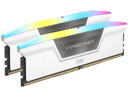 Memory Corsair Vengeance White RGB 32GB(2x16GB) DDR5 6000MHz CL36 CMH32GX5M2E6000C36W