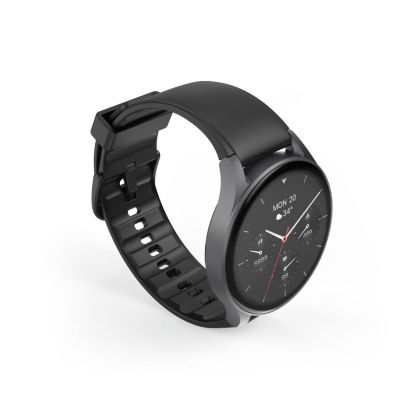 Hama "8900" Smart Watch, GPS, AMOLED 1.43", Telephone Function, Alexa,SP02, Round, bl