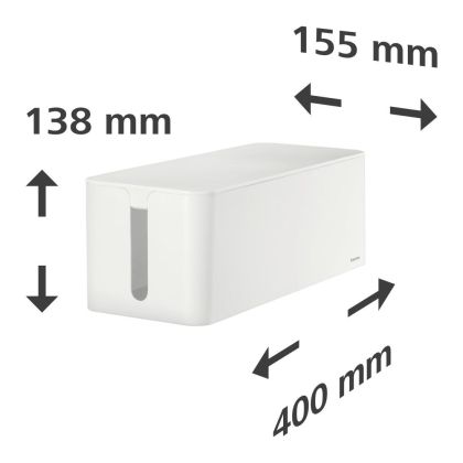 Кутия за кабели Hama "Maxi", Бяла