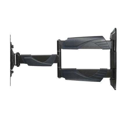 Стенна стойка за TV FULLMOTION, 3 звезди, 165 см (65"), 2 рамена, черна