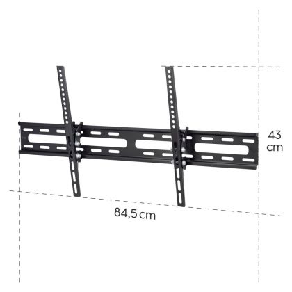 Hama TV Wall Bracket, Tilt, 191 cm (75") up to 60 kg